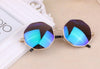 Hexagon Color Film Retro Sun Glasses